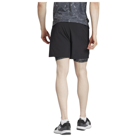 Adidas Ανδρικό σορτς Power Workout 2-in-1 Shorts